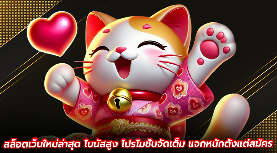 สล็อตเว็บใหม่ล่าสุด โบนัสสูง